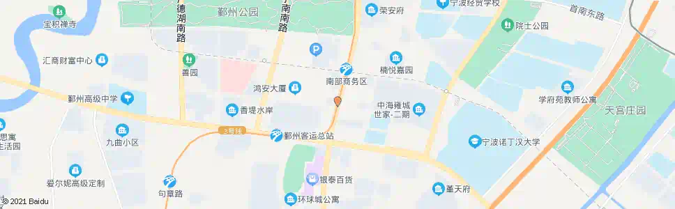 宁波天童南路泰安中路口_公交站地图_宁波公交_妙搜公交查询2025