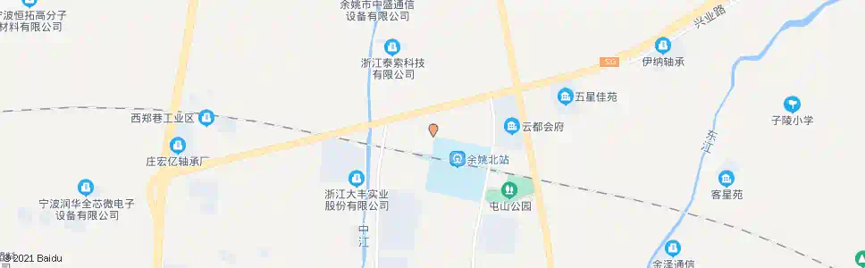 宁波金盛北路_公交站地图_宁波公交_妙搜公交查询2025