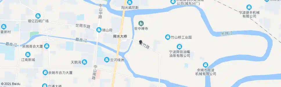 宁波竹山桥_公交站地图_宁波公交_妙搜公交查询2025