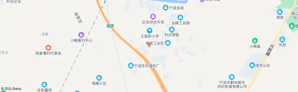 宁波公交云龙站_公交站地图_宁波公交_妙搜公交查询2025