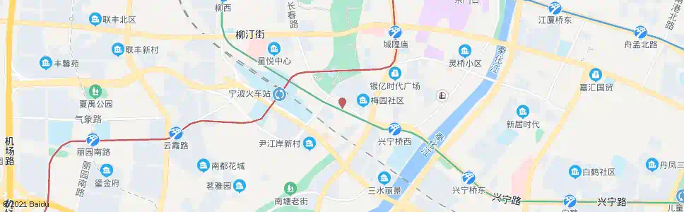 宁波望湖市场_公交站地图_宁波公交_妙搜公交查询2025