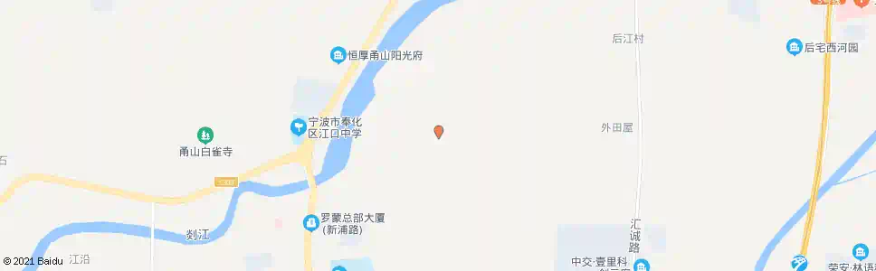 宁波新桥下村_公交站地图_宁波公交_妙搜公交查询2025