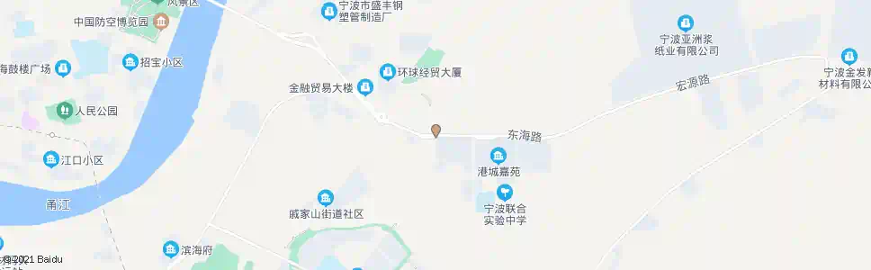 宁波东海路_公交站地图_宁波公交_妙搜公交查询2025