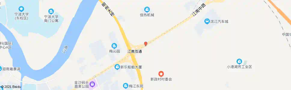 宁波新模_公交站地图_宁波公交_妙搜公交查询2025