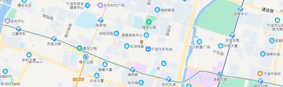 宁波公交福明站_公交站地图_宁波公交_妙搜公交查询2025