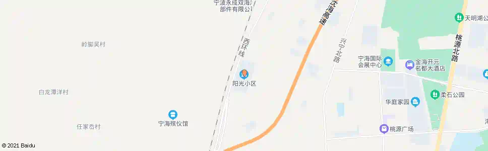 宁波阳光小区_公交站地图_宁波公交_妙搜公交查询2025