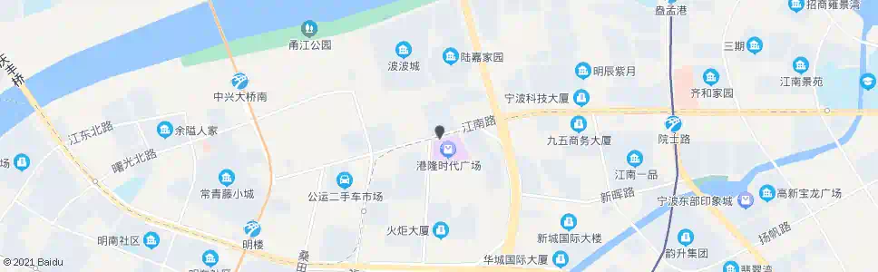 宁波沧海路_公交站地图_宁波公交_妙搜公交查询2025