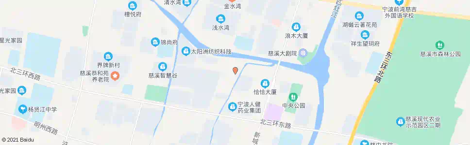 宁波慈溪医药_公交站地图_宁波公交_妙搜公交查询2025