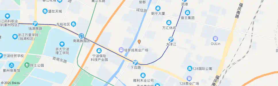 宁波柴家桥_公交站地图_宁波公交_妙搜公交查询2025