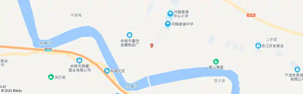 宁波上童界_公交站地图_宁波公交_妙搜公交查询2025