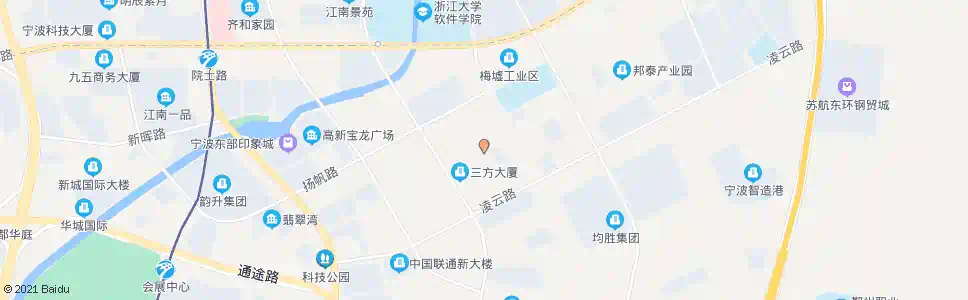 宁波光华路_公交站地图_宁波公交_妙搜公交查询2025