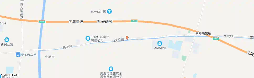 宁波新舟村委_公交站地图_宁波公交_妙搜公交查询2025