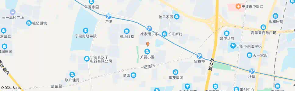 宁波阳光天地(关爱小区)_公交站地图_宁波公交_妙搜公交查询2025