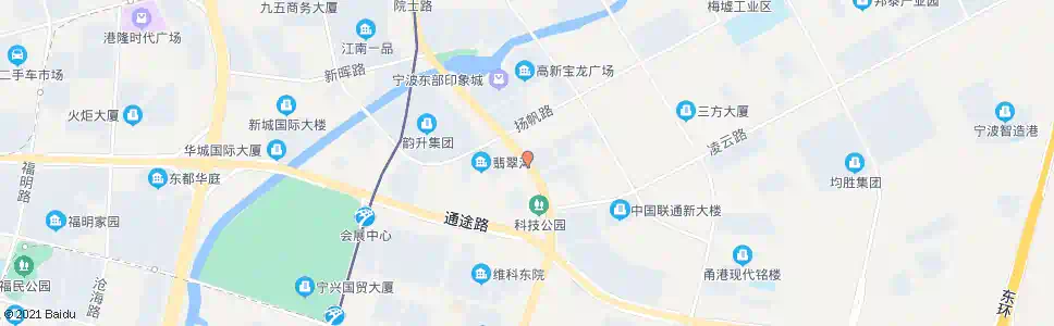 宁波科技公园_公交站地图_宁波公交_妙搜公交查询2025