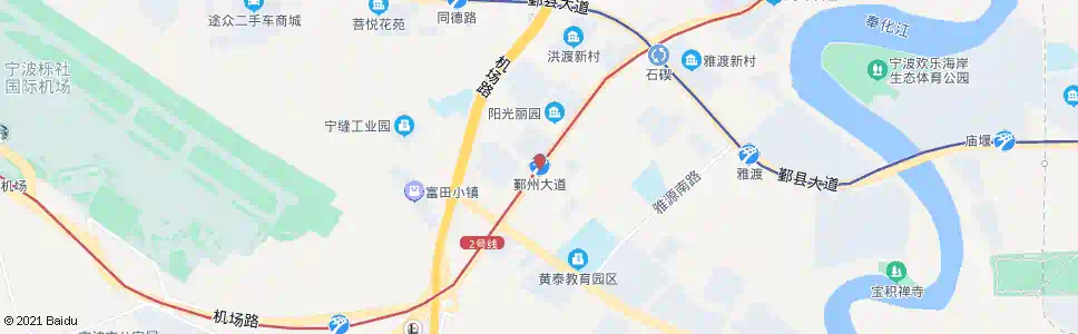 宁波鄞州大道站_公交站地图_宁波公交_妙搜公交查询2025