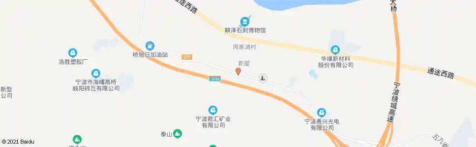 宁波周家浦村_公交站地图_宁波公交_妙搜公交查询2025