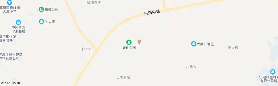 宁波岐化_公交站地图_宁波公交_妙搜公交查询2025