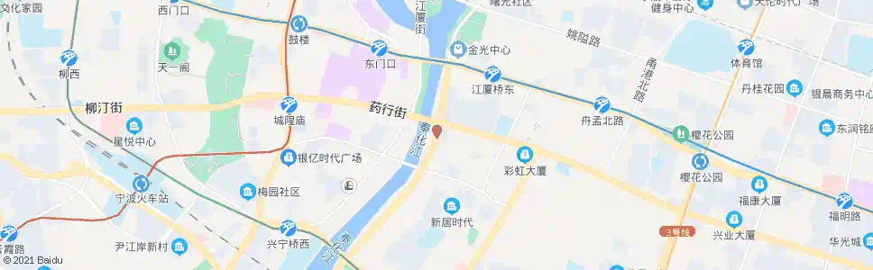宁波灵桥东(演武公园)_公交站地图_宁波公交_妙搜公交查询2025