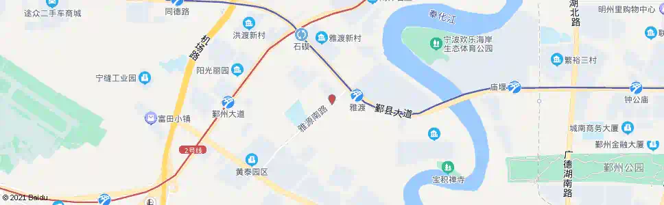 宁波雅源路_公交站地图_宁波公交_妙搜公交查询2025