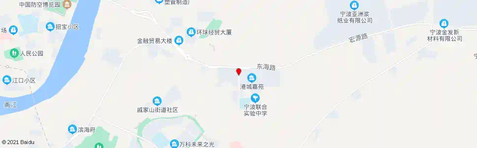 宁波四方家园_公交站地图_宁波公交_妙搜公交查询2025