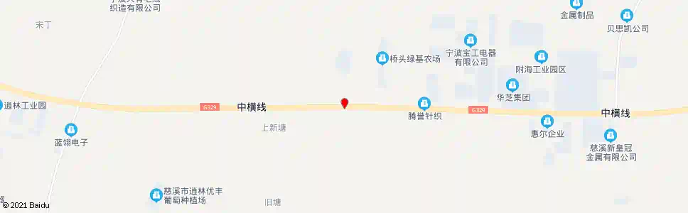 宁波桥头镇桥三路口_公交站地图_宁波公交_妙搜公交查询2025