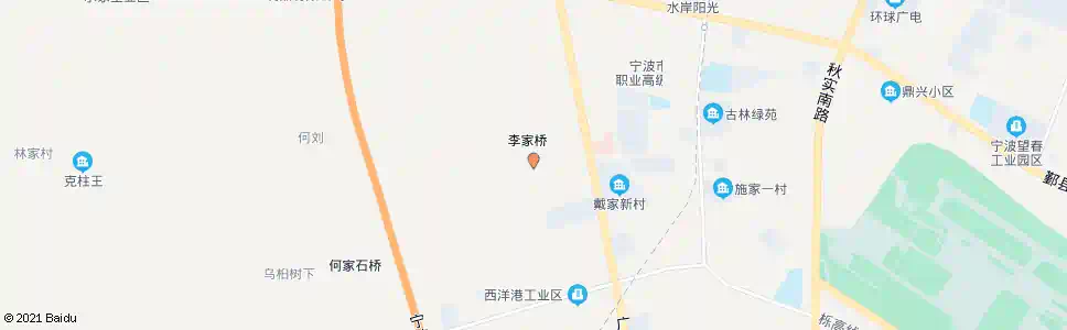 宁波李家漕_公交站地图_宁波公交_妙搜公交查询2025