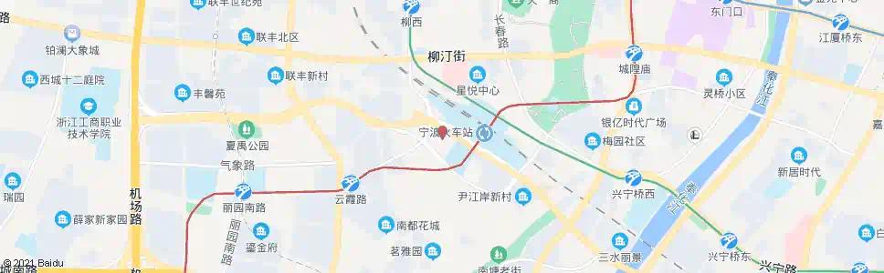 宁波跃马桥南_公交站地图_宁波公交_妙搜公交查询2025