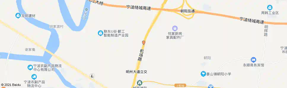 宁波里何路口_公交站地图_宁波公交_妙搜公交查询2025