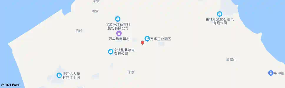 宁波万华_公交站地图_宁波公交_妙搜公交查询2025