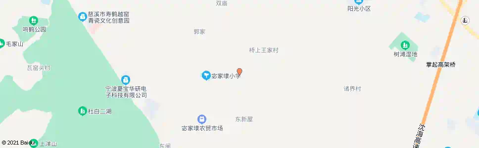 宁波昌平村_公交站地图_宁波公交_妙搜公交查询2025