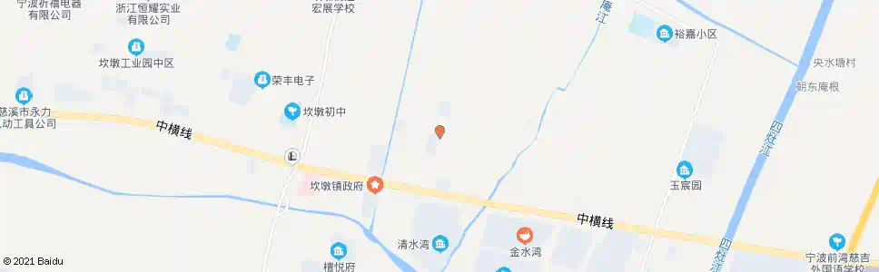 宁波坎墩农贸市场_公交站地图_宁波公交_妙搜公交查询2025