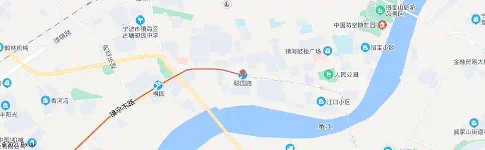 宁波聪园路_公交站地图_宁波公交_妙搜公交查询2025