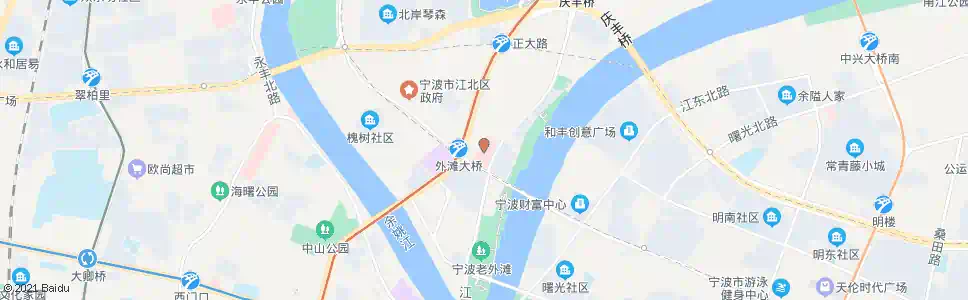 宁波三健医院_公交站地图_宁波公交_妙搜公交查询2025