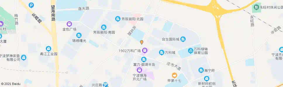 宁波明海路_公交站地图_宁波公交_妙搜公交查询2025