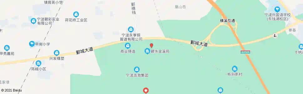 宁波石孔潭_公交站地图_宁波公交_妙搜公交查询2025