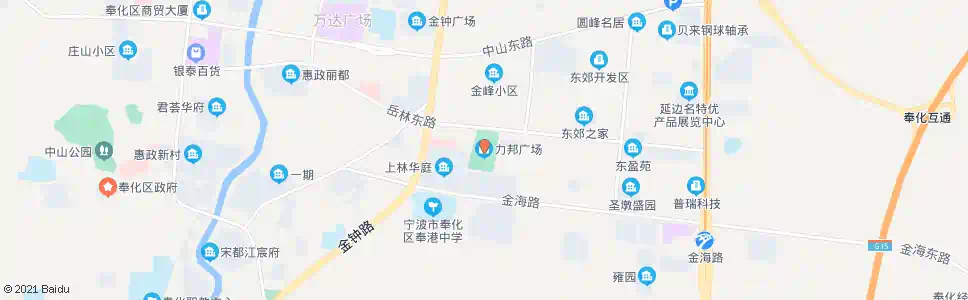 宁波力邦广场_公交站地图_宁波公交_妙搜公交查询2025