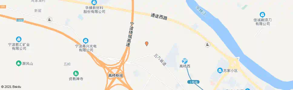 宁波新港公司_公交站地图_宁波公交_妙搜公交查询2025