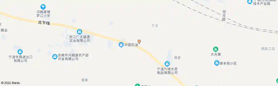 宁波龚冯村_公交站地图_宁波公交_妙搜公交查询2025
