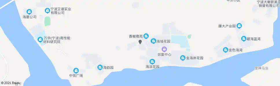 宁波海信花园_公交站地图_宁波公交_妙搜公交查询2025