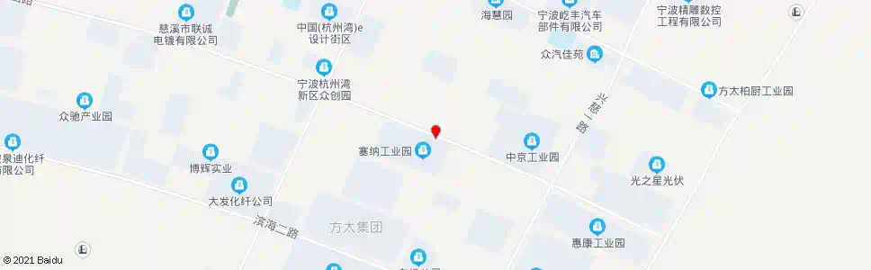 宁波塞纳电器_公交站地图_宁波公交_妙搜公交查询2025