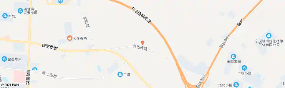 宁波王家(俞范西路)_公交站地图_宁波公交_妙搜公交查询2025