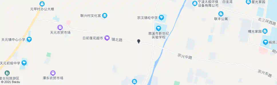 宁波百两村_公交站地图_宁波公交_妙搜公交查询2025