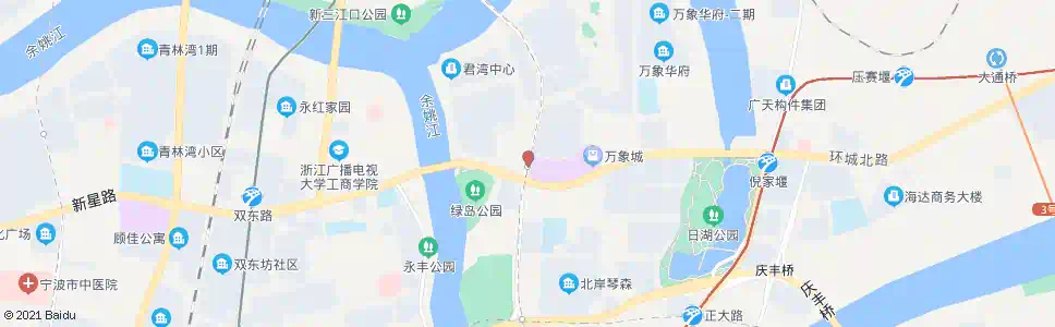 宁波大闸路_公交站地图_宁波公交_妙搜公交查询2025