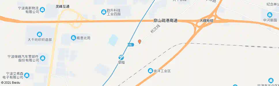 宁波徐洋_公交站地图_宁波公交_妙搜公交查询2025