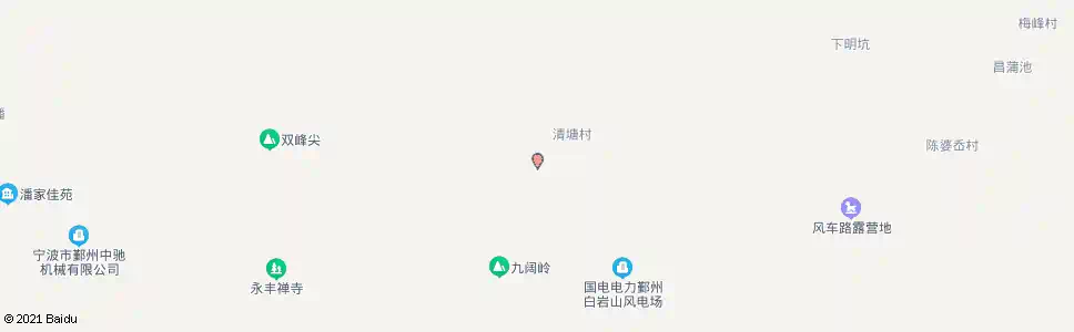 宁波清塘岗_公交站地图_宁波公交_妙搜公交查询2025