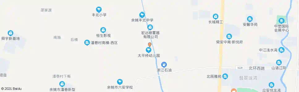 宁波太平桥西_公交站地图_宁波公交_妙搜公交查询2025