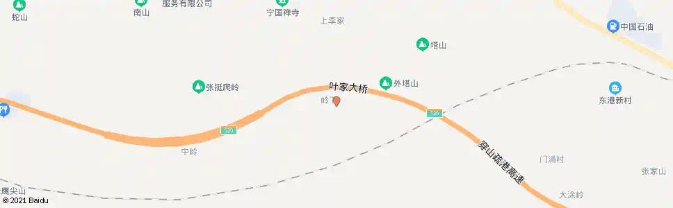 宁波白峰下岭_公交站地图_宁波公交_妙搜公交查询2025