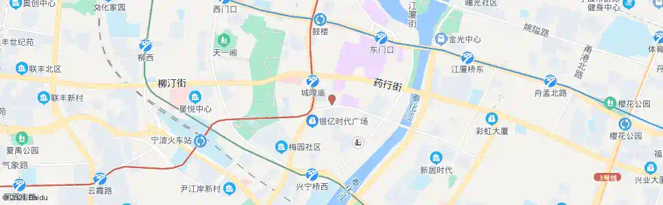 宁波天封塔(大沙泥街)_公交站地图_宁波公交_妙搜公交查询2025
