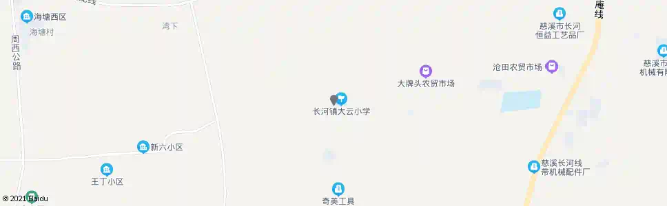 宁波大云小学_公交站地图_宁波公交_妙搜公交查询2025