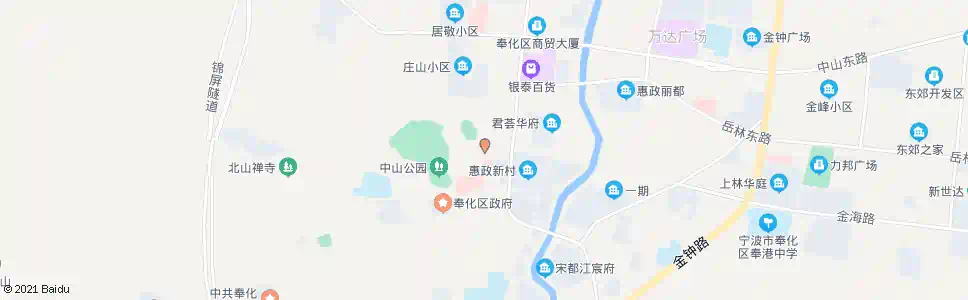 宁波奉化剧院_公交站地图_宁波公交_妙搜公交查询2025